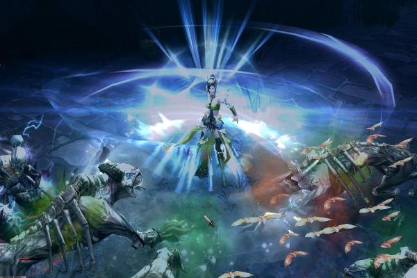 《阴阳师》天照大御神与伊邪那美式神对比
